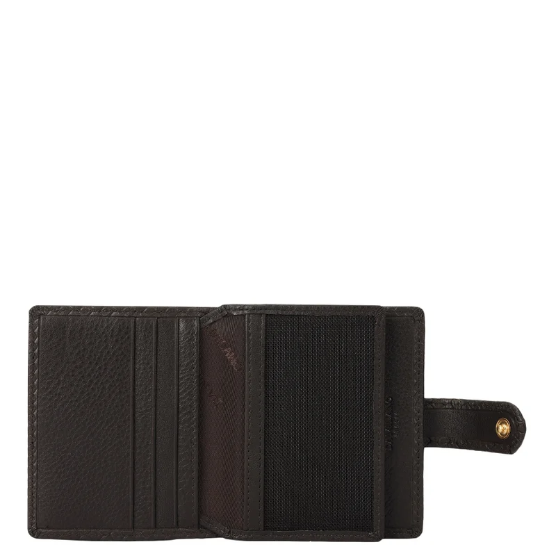 Da Milano Brown Multi Slot Leather Card Case - Brown  | Best Price UAE